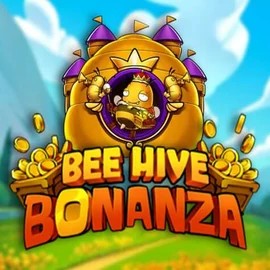Logo of Bee Hive Bonanza from NetEnt at Playfina Casino