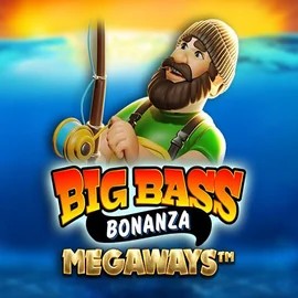 Official Slots logo: Big Bass Bonanza Megaways by Pragmatic Play at Playfina Casino