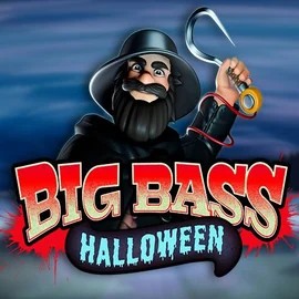 Big Bass Halloween logo by Pragmatic Play at Playfina CasinoBig Bass Halloween