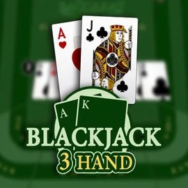 Blackjack 3H (Habanero) logo by Habanero at Playfina CasinoBlackjack 3H (Habanero)