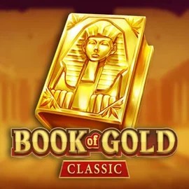 Book of Gold Classic slot logo by Playson at Playfina CasinoBook of Gold Classic