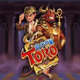 Book Of Toro slot logo by ELK Studios at Playfina CasinoBook Of Toro