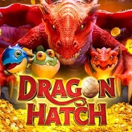 Dragon Hatch slot logo by PG Soft at Playfina CasinoDragon Hatch
