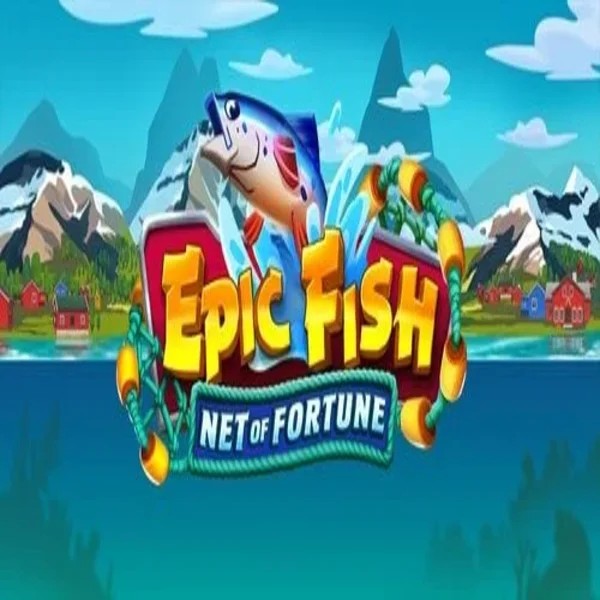 Logo of Epic Fish Net of Fortune from Quickspin at Playfina Casino