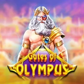 Gates of Olympus slot logo by Pragmatic Play at Playfina CasinoGates of Olympus