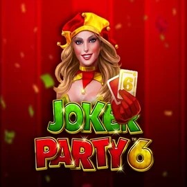 Logo of Joker Party 6 from Greentube at Playfina Casino