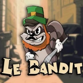 Le Bandit slot logo by Hacksaw Gaming at Playfina CasinoLe Bandit