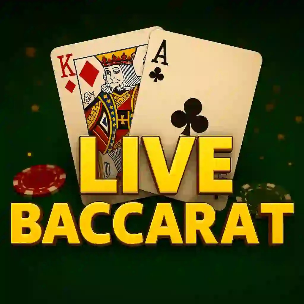 Enjoy Live Baccarat by Evolution – logo hosted on playfinaa.eu