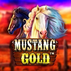 Mustang Gold logo – Slots by Pragmatic Play at Playfina Casino