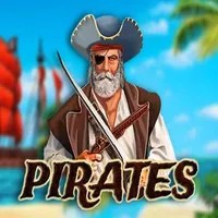 Pirates slot logo by Fazi at Playfina CasinoPirates