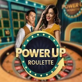 PowerUP Roulette slot icon by Pragmatic Play, available at Playfina Casino