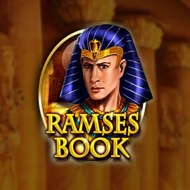 Ramses Book Deluxe logo by Gamomat at Playfina CasinoRamses Book Deluxe
