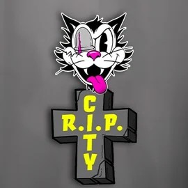 Logo of RIP City from Hacksaw Gaming at Playfina Casino